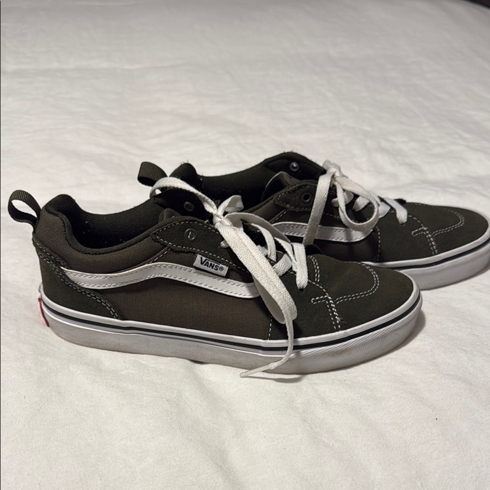 VANS Filmore Unisex Dark Green Sneaker Youth 5